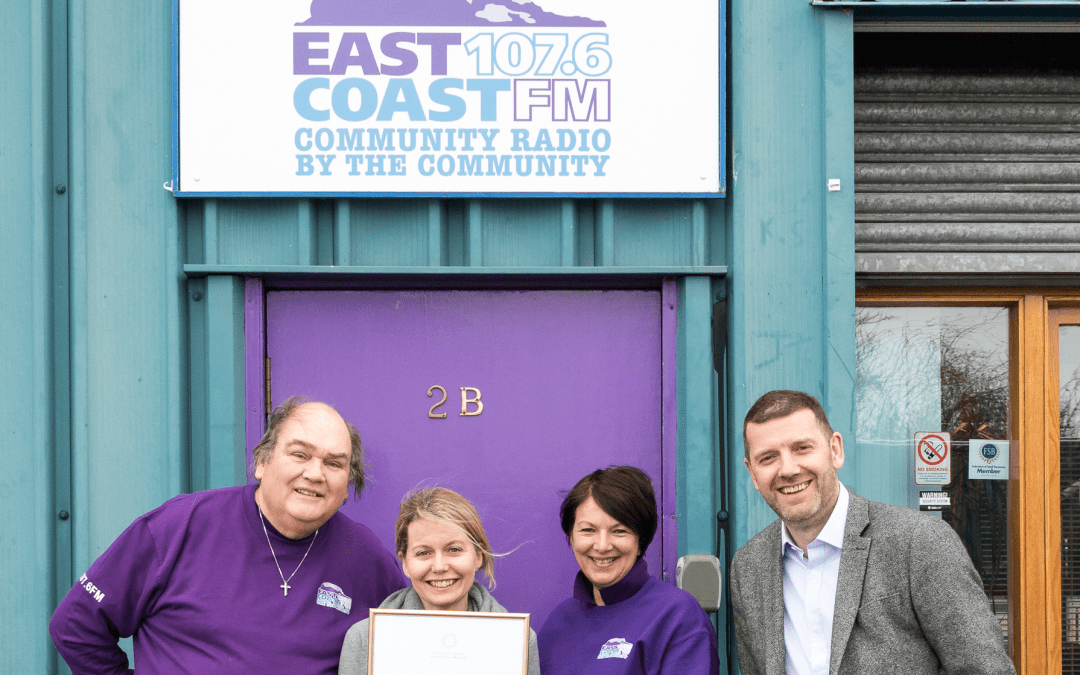 City & Guilds Group chief exec visits East Coast FM