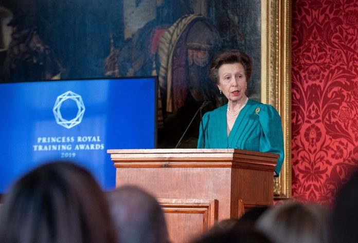 Caring Homes workplace learning commended by HRH The Princess Royal
