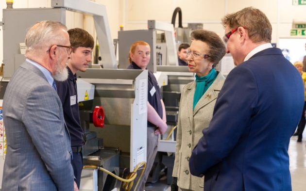 In the press: Stainless Metalcraft scoops Princess Royal Training Award for ‘investment in the next generation of engineering talent’