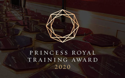 39 UK businesses receive excellence in training Award commended by HRH The Princess Royal in 2020