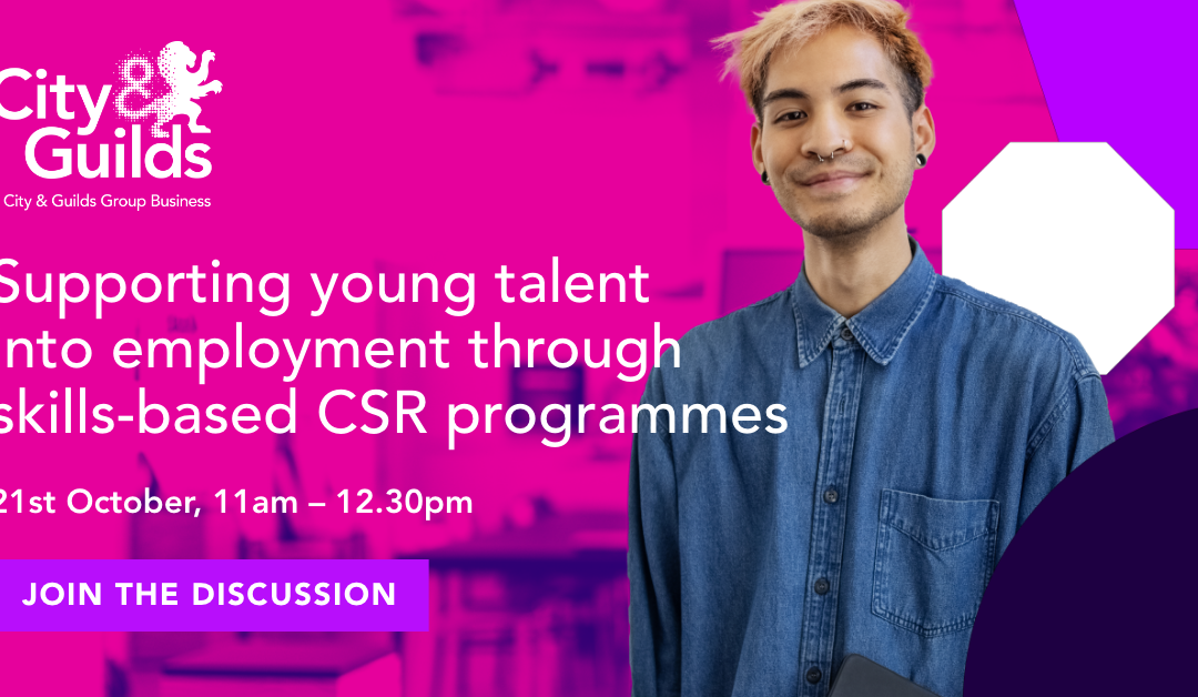 Supporting young talent into employment through skills-based CSR programmes
